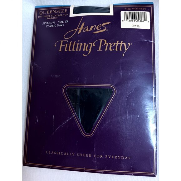 Lot of 5 pantyhose NOS Sz 3X & 4X Kathi Lee Hanes FotLoom Brands in desc Lot 5 - Picture 2 of 5